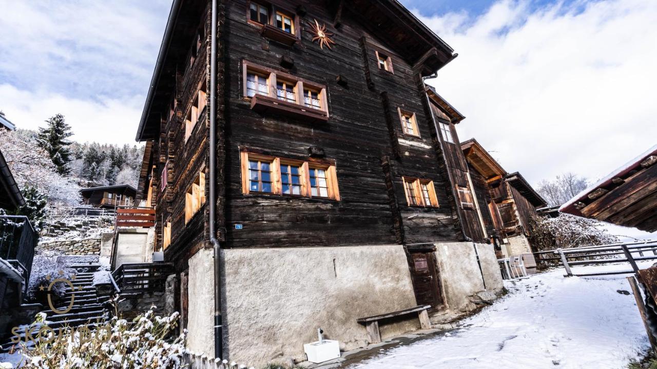 Heimeliges Walliserhaus فيش المظهر الخارجي الصورة