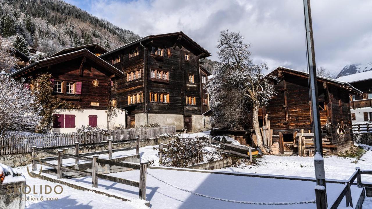 Heimeliges Walliserhaus فيش المظهر الخارجي الصورة